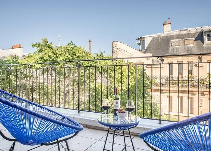 Apartment Guestready - Scenic Eiffel Tower View In 16th Arr.
